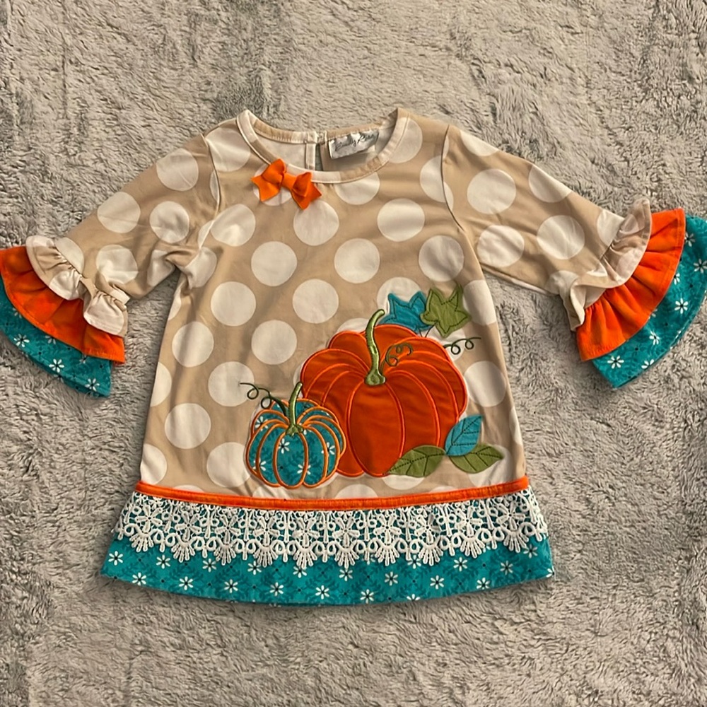 Emily Rose Thanksgiving Tunic  size 4  VGUC